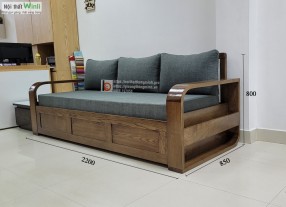 Sofa Giường Gỗ Thông Minh-TX15