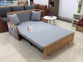 Sofa Giường Gỗ Thông Minh-TNT